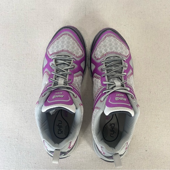 Ryka~Women’s Avert Low Gray/Purple Running/Athletic Shoes~Sz 9.5 - Picture 8 of 15